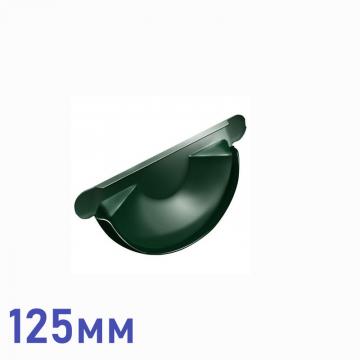 заглушка желоба ф125мм пэ (ral 6005 (зеленый))