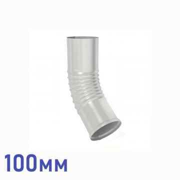 отмет ф100мм гнутый пэ (ral 9003 (белый))