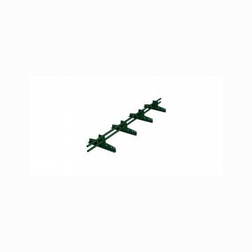 снегозадержатель трубчатый (roof) d25 (4 опорный)(зеленный мох (ral 6005))