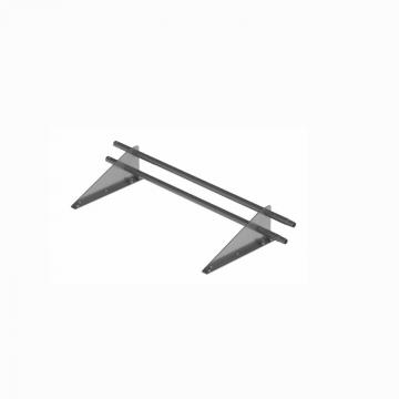 снегозадержатель трубчатый (roof) 1м (серый(ral7004))